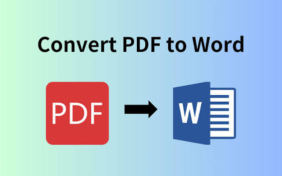 تحويل الملفات من pdf الي word